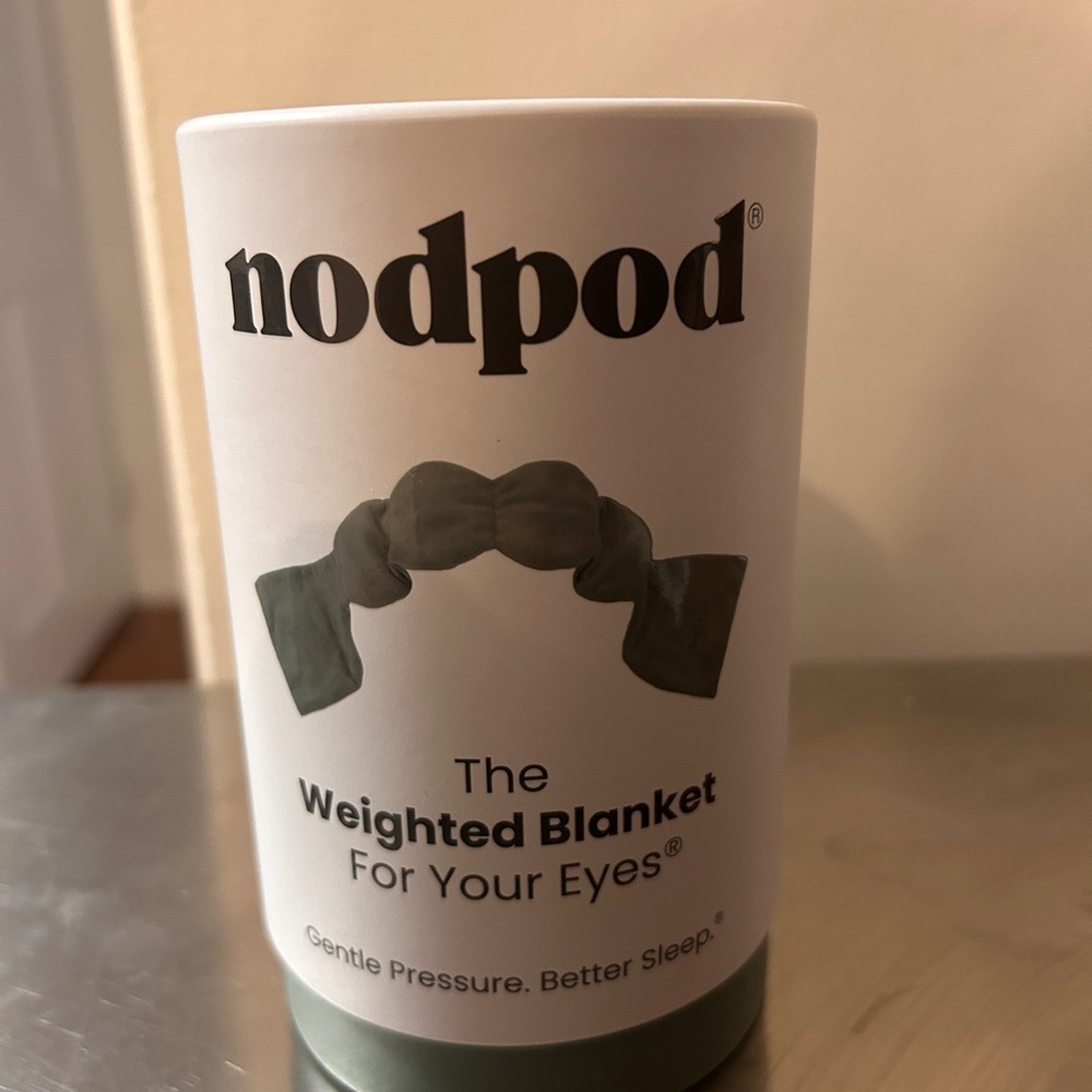 Nodpod Weighted Eye Blanket - Sage Green